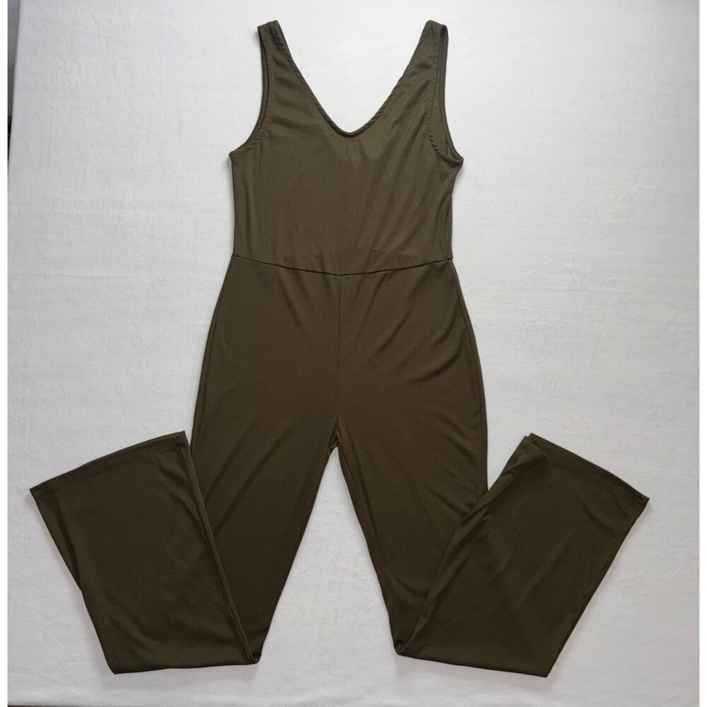 Woman Army Green Jumpsuit L